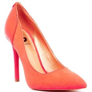 SEXY G by Guess bright orange high heels 😱